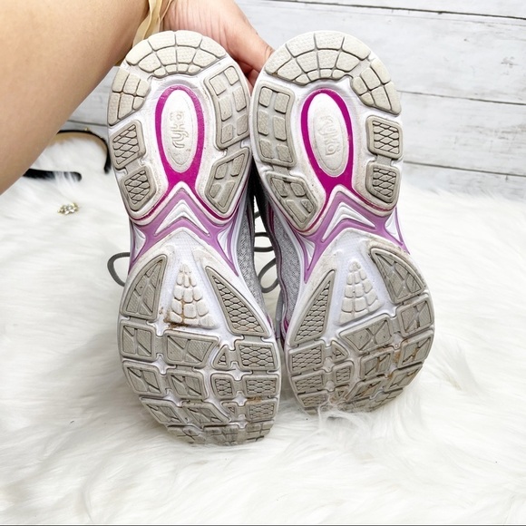 Ryka Grey Purple Running Gym Sneakers Size Women’s 8.5 - Picture 4 of 10